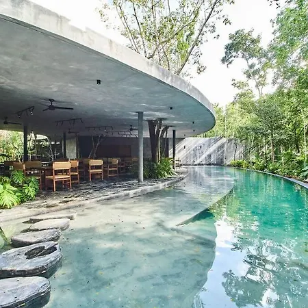 Nuuch Classy Ph W/ Private Pool/Rooftop, Aldea Zama
